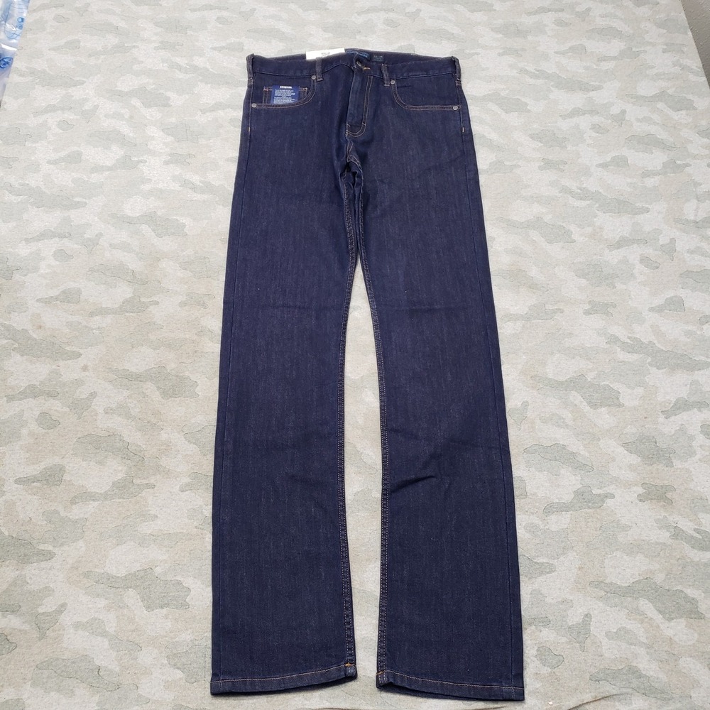 Patagonia‎ Stretch Straight Jeans Mens 32x34 Blue Pockets Denim Dark Wash NWT